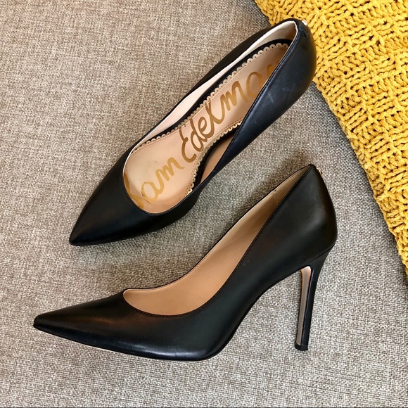 sam edelman black hazel pumps